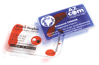 Aqua Business Cards