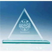 jade glass triangle award