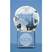 glass globe award