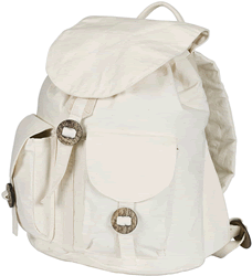 organic cotton rucksack