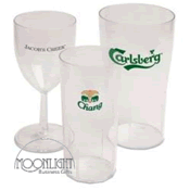 printed plastic glasses