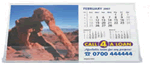 rectangular calendar