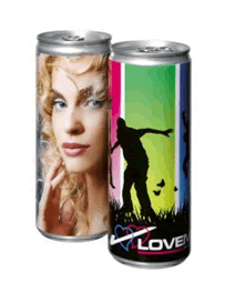 personalised canned energy drink