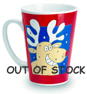 Christmas raindeer ceramic mug