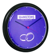 printed wall clock
