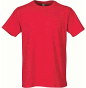 red organic tshirt