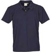 recycled navy polo shirt