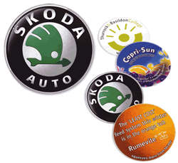 round brite-mat coasters