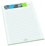 A4 Printed notepad