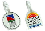 penina rigid golf bag tags