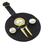 turnberry leather golf bag tag