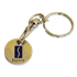 trolley coin keyrings