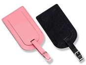 leather luggage tags