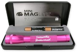 Pink mini maglite 