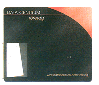 business card mouse mat illustration