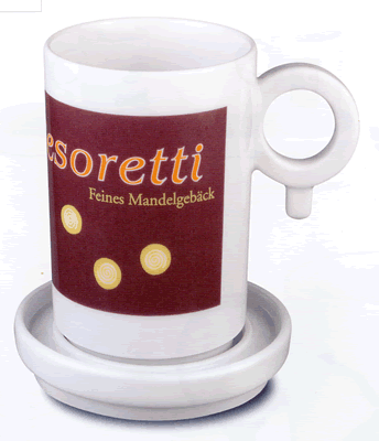 Printed Mugs - Cupa System Mini Mug & Plate