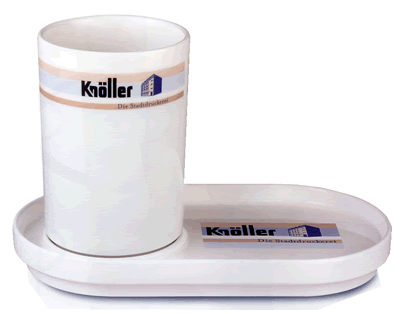 Printed Mugs - Puro System Mug & Plate