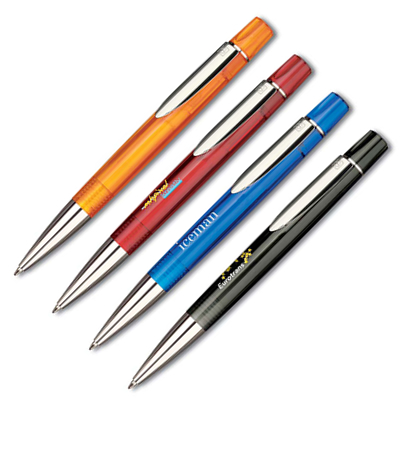 Tract Metal Clear Ballpen