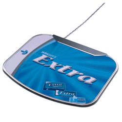 4port USB mouse mat