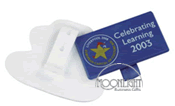 child safety clip badges