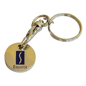 new trolley coin keyring