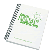 enviro A6 white cover wiro notebook